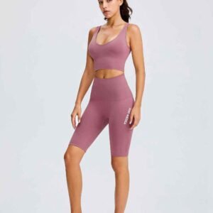 спортивные шорты со сборками RUXI