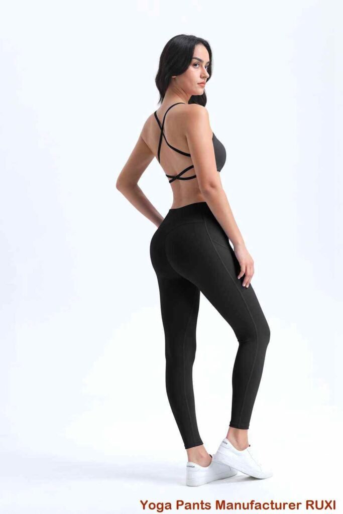 лучшие штаны для йоги RUXI tj02